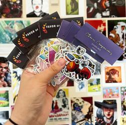 CthonicCompanionsStickers
